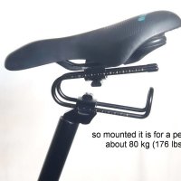 Амортисьор за велосипедна седалка , лека и ефективна, снимка 6 - Аксесоари за велосипеди - 40933403