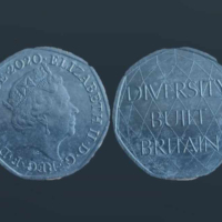 Колекционерски монети 2 паунда, 50 Пенс, снимка 6 - Нумизматика и бонистика - 44623452
