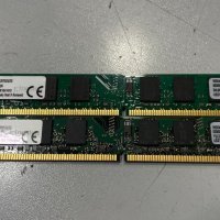 4GB (2x2GB) DDR2 Kinsgton PC2-6400U (800Mhz,CL-6,KIT), снимка 1 - RAM памет - 42509968