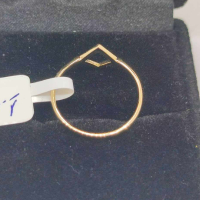 Нов Златен пръстен-1,16гр/14кр, снимка 6 - Пръстени - 44509315