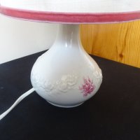 Стара уникална порцеланова настолна лампа, снимка 12 - Настолни лампи - 41229392