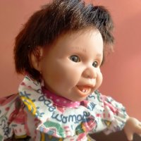 Характерна кукла Vintage Gi-Go Toys 20 см , снимка 3 - Колекции - 40194009