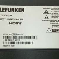 Telefunken T32TX287DLBP със счупен екран - 17IPS62 / 17MB82S / VES315WNDB-2D-N02 , снимка 2 - Части и Платки - 40788442
