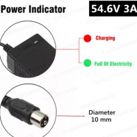 Зарядни 48V 3A Li-Ion , снимка 1 - Части за велосипеди - 36127866