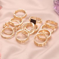 Дамски моден комплект бижута (пръстени) - 023, снимка 4 - Пръстени - 41728493