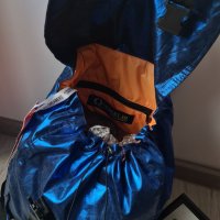 НОВА колекция спортна чанта в цвят СИН ХАМЕЛЕОН на Q DESIGN LAB. Тип- мешка, снимка 4 - Раници - 41267852