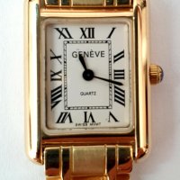 Златни дамски часовници  GENEVE - Au585-14K, снимка 10 - Дамски - 38142322