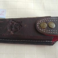 Кожен калъф за джобно ножче №5, снимка 8 - Оборудване и аксесоари за оръжия - 25675553