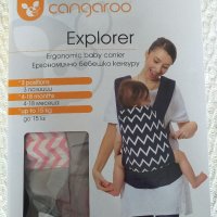Ергономична бебешка раница Cangaroo Explorer, снимка 2 - Кенгура и ранички - 39567041