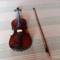 Старинна цигулка с лък, снимка 7 - Други - 41785039