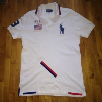 Ралф Лаурен спортна тениска размер М, снимка 1 - Спортна екипировка - 36038775