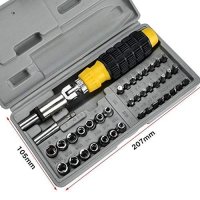 Комплект инструменти AIWA в кутия 41 бр, снимка 2 - Други инструменти - 44260971