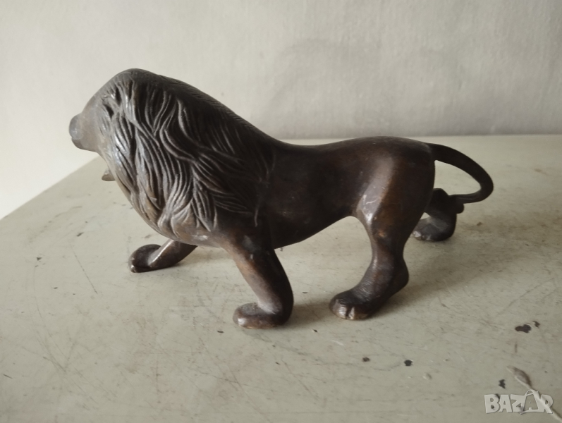 Стара статуетка лъв, снимка 1