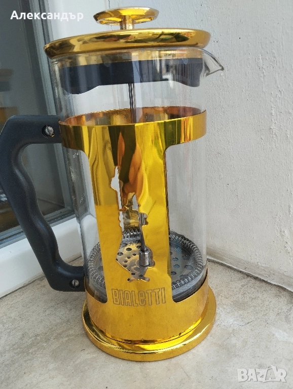Френска преса Bialetti за кафе, снимка 1