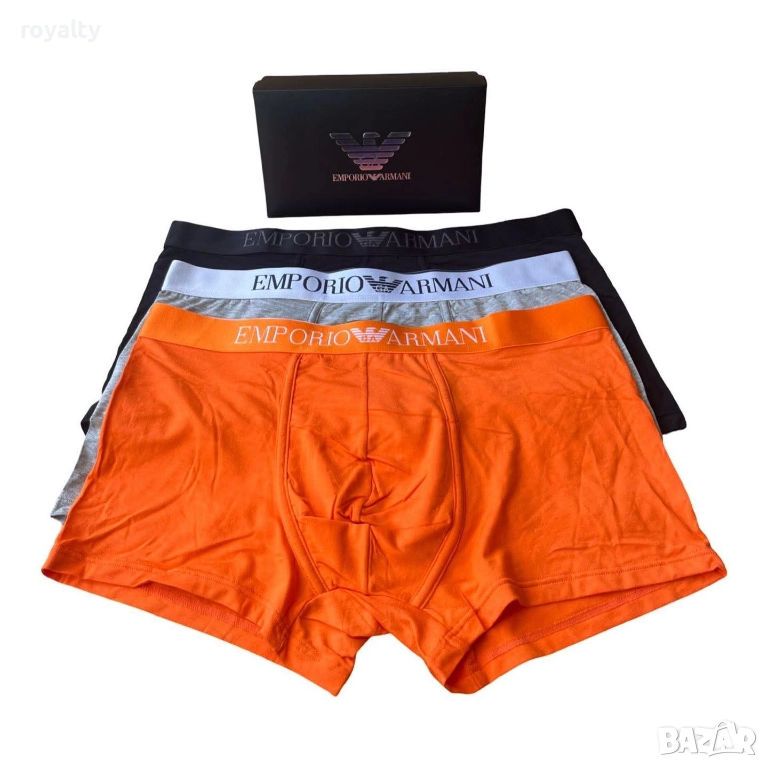 Emporio Armani 3 броя мъжки боксерки/слипове, снимка 1