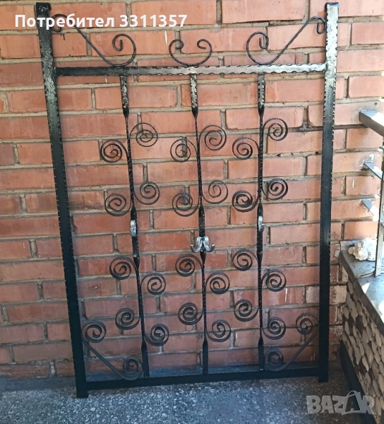 Метална стойка, закачалка, цветарник, снимка 1