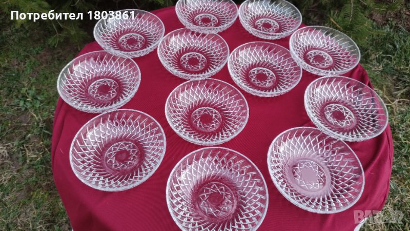 Френски купички от темперирано стъкло, снимка 1