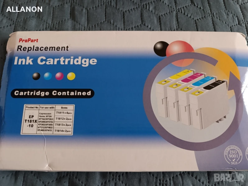 Комплект нови тонер касети за EPSON WorkForce WF-2760 и др., снимка 1