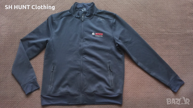 CRAFT BOSCH Stretch Work Fleece Jacket размер XL еластична работна горница W4-534, снимка 1