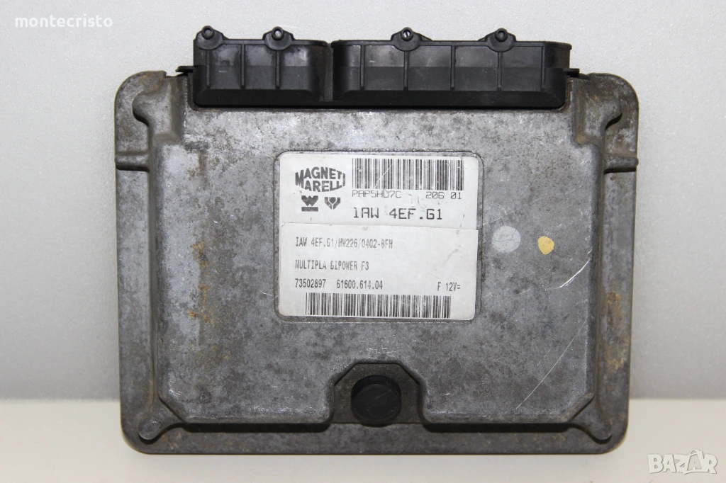 Моторен компютър Fiat Multipla (1999-2010г.) IAW 4EF.G1 / IAW4EFG1 / 73502897 / 6160061404, снимка 1