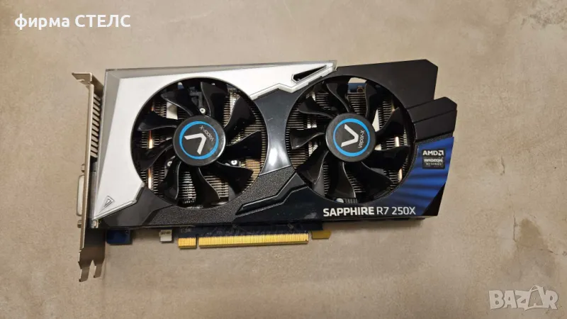 Видео карта Sapphire AMD Radeon R7 250X, 1024MB, GDDR5,DVI,HDMI, PCI-E, снимка 1