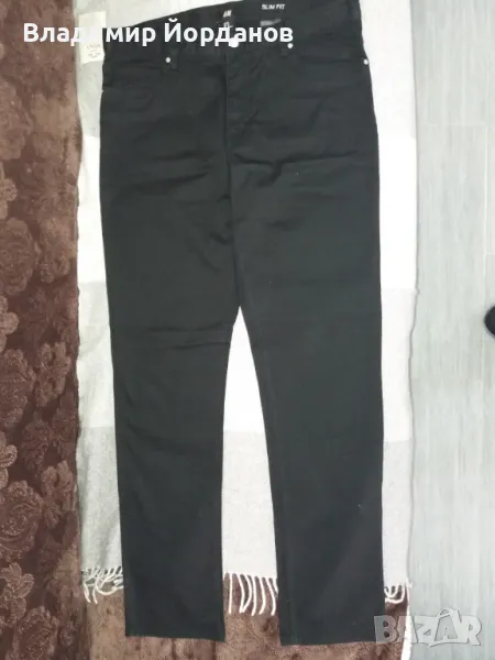 мъжки джинси HМ SLIM FIT, размер 32 дължина 175 см, снимка 1