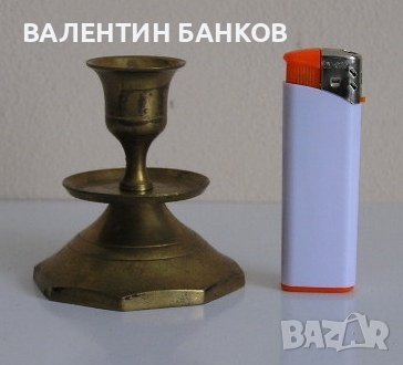 Бронзов свещник, снимка 1