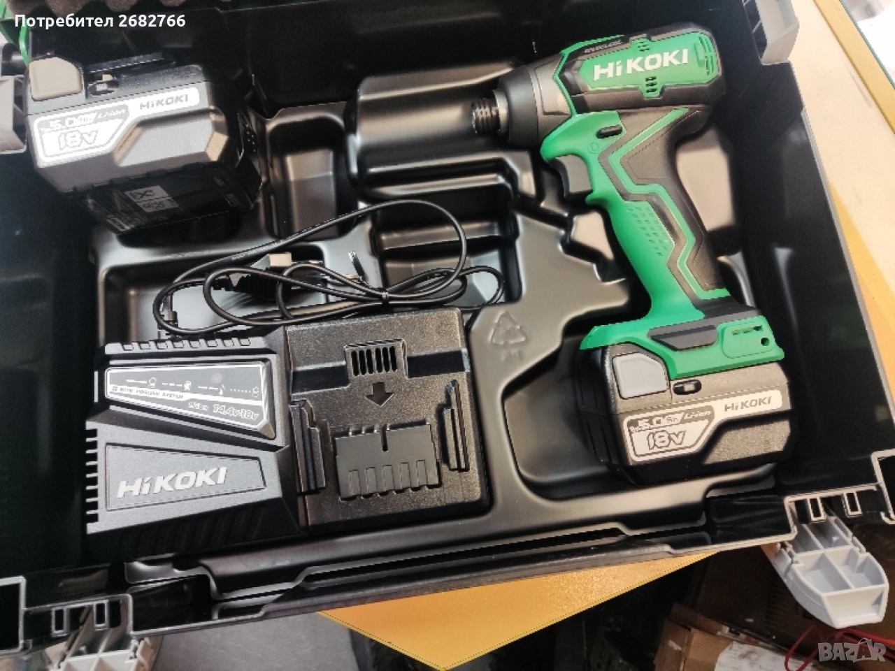 акумулаторен гайковерт hikoki WH18DD, снимка 1