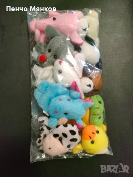 Плюшени играчки-театър 10 броя, снимка 1