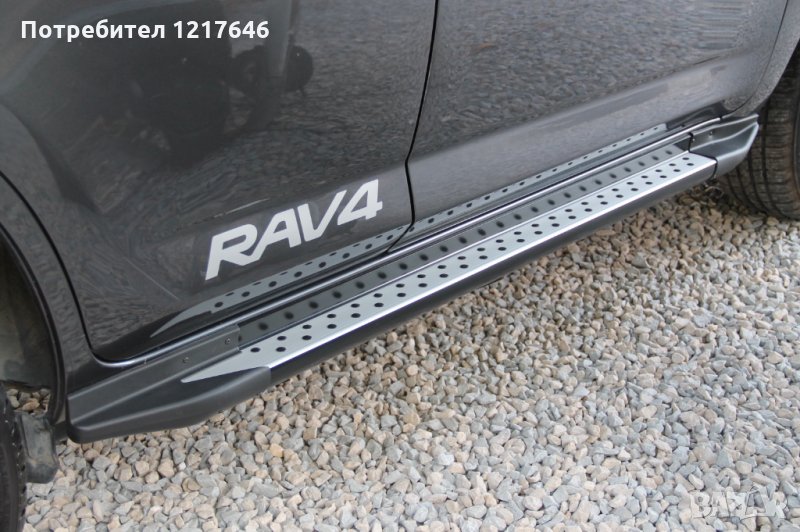 Лизинг TBi СТЕПЕНКИ Stepenki Side Step Toyota Rav4 Тойота Рав4 (2006-2012), снимка 1