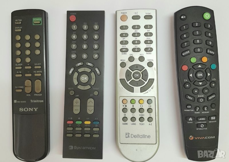 Дистанционни за телевизори и приемници, снимка 1