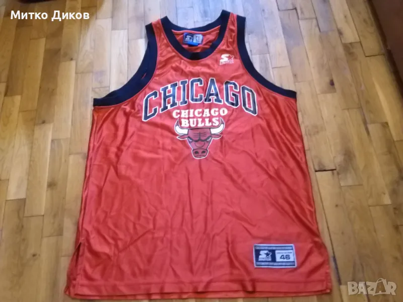 Чикаго Булс маркова баскетболна тениска Стартер размер М, снимка 1