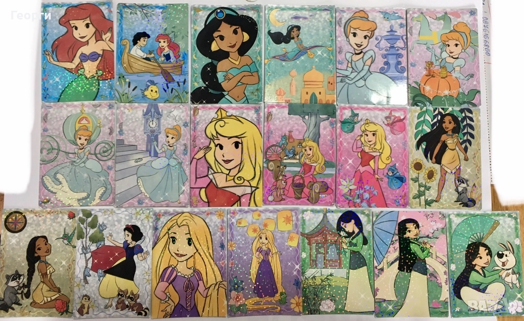 Panini Disney Princess Today is Magical Панини карти с принцеси на Дисни от Италия., снимка 1