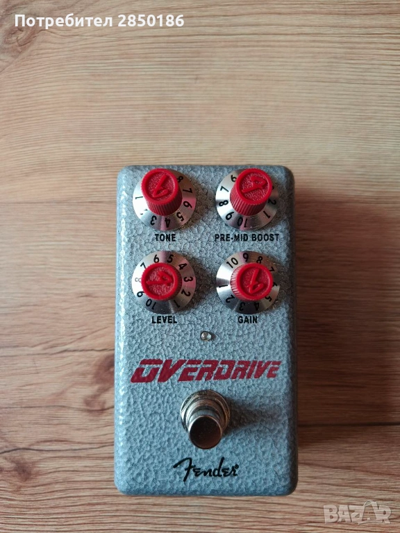 Ефект за китара Overdrive Fender Hammertone, снимка 1