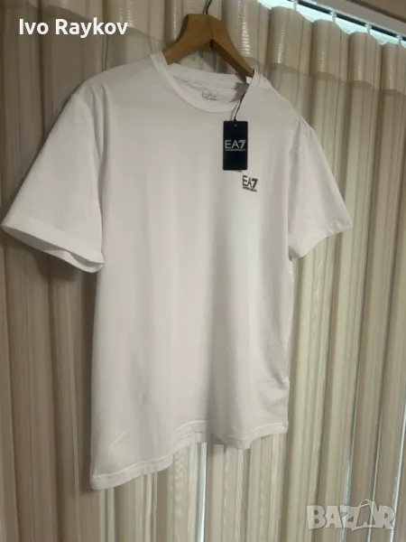 Тениска , бяла ,оригинална, нова Emporio Armani , ЕА7, снимка 1