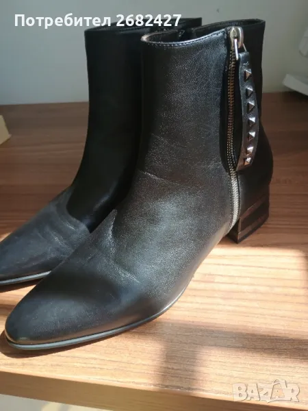 Дамски Кожени Боти на Ток ZOCAL

, снимка 1