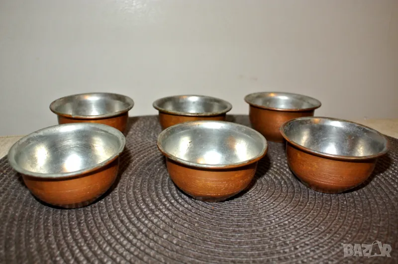 Медни чаши за кафе, снимка 1