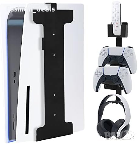 Нова Стабилна стоманена скоба за стена/Държач контролери слушалки, снимка 1