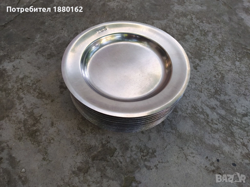 Чинии алпака хром неръждаема , снимка 1