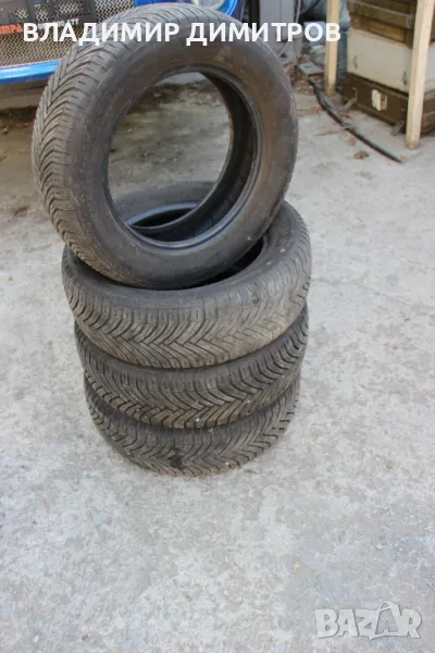 ВСЕСЕЗОННИ  ГУМИ  14-ки Michelin  4 БРОЯ 185/60/14  , снимка 1