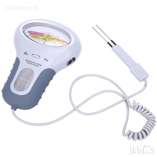 Tekcoplus Тестер за вода хлор за вода в басейн/спа/аквариум НОВО, снимка 1