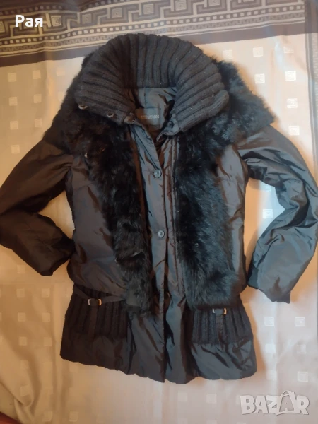 Черно елегантно яке + елек Ermanno Scervino, снимка 1