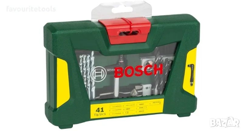 Комплект Bosch свредла и битове 41 части, снимка 1
