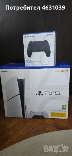 PlayStation 5 Slim + 2 джойстика, снимка 1