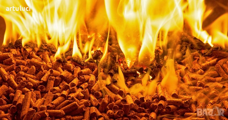 иглолистни български пелети от дървена целулоза, снимка 1