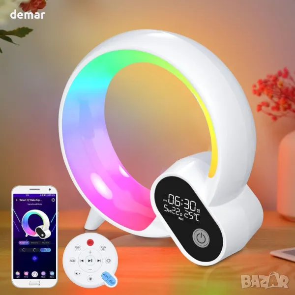 Lixada Смарт будилник с BT и дистанционно управление, снимка 1