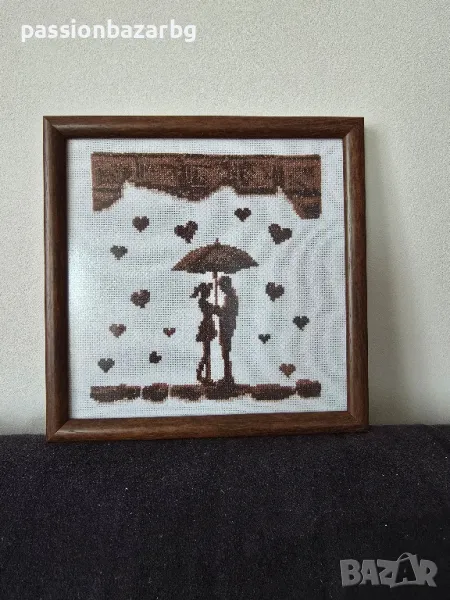 Гоблен ,, Шоколадова Любов ", снимка 1