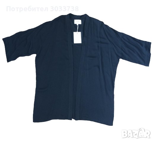 Denim Hunter Дамска тънка наметка тип кимоно без колан, снимка 1