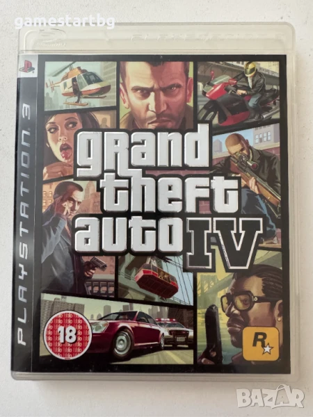 Grand Theft Auto IV (GTA 4)  за PS3, снимка 1