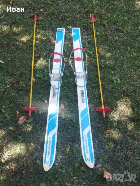 Детски ски germina made in GDR, снимка 1